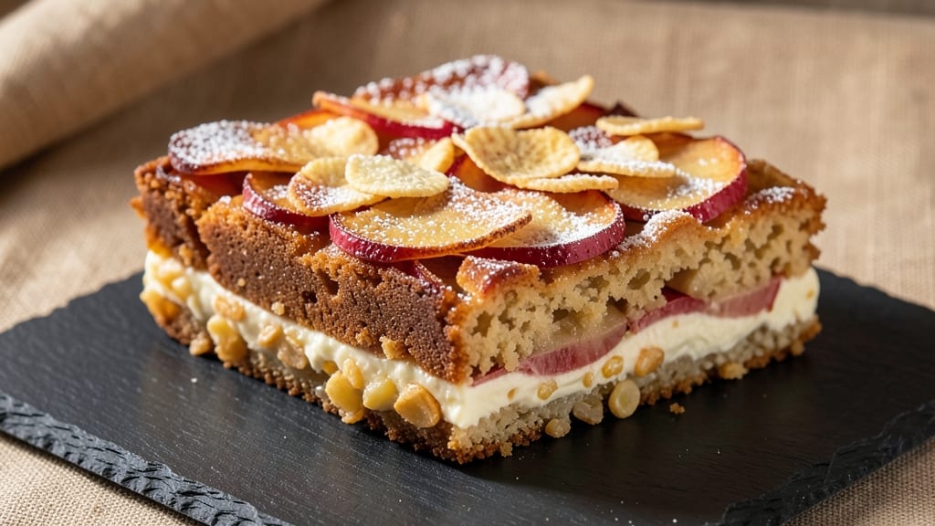 Apple Bar Recipe With Corn Flakes: Crunchy Top, Gooey Apple Streusel Hugs