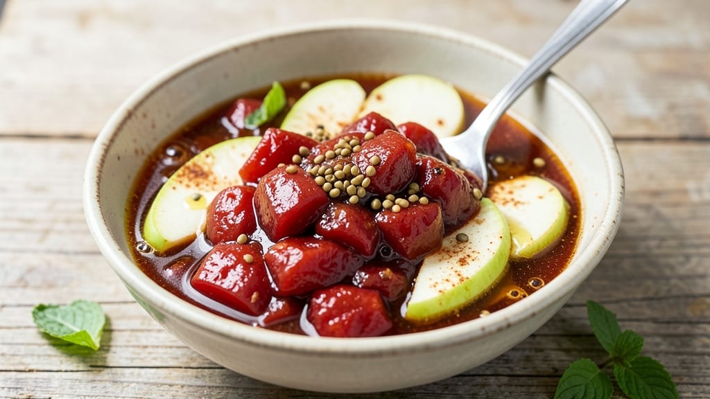 Apple and Tomato Chutney Recipe UK: Spiced Sweet-and-Sour Condiment for Curries and Sandwiches