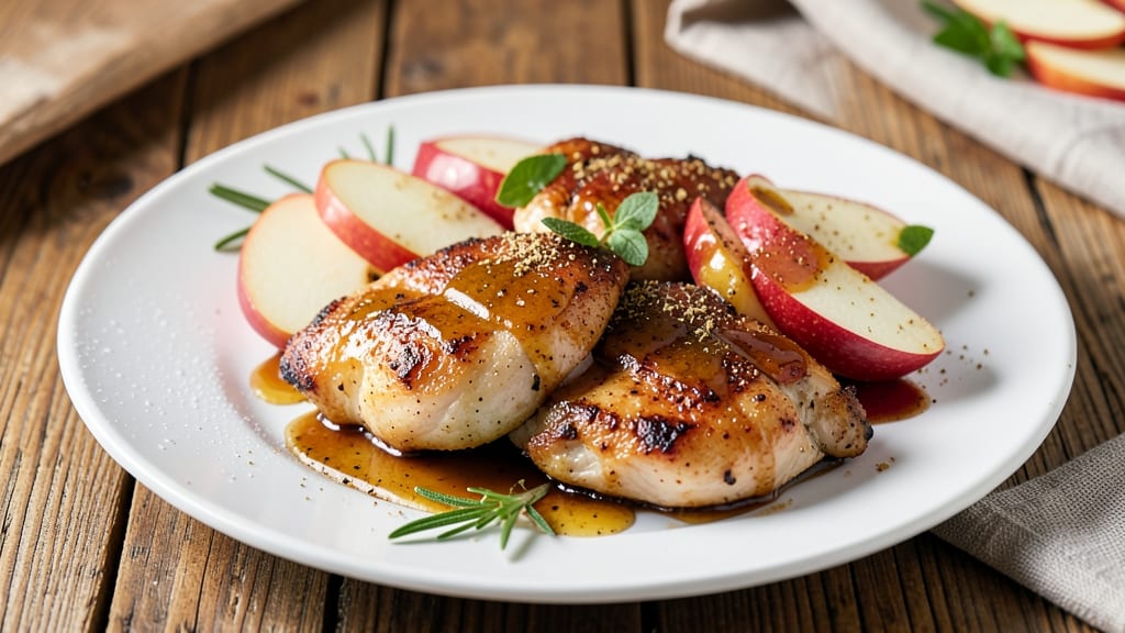Apple Chicken Recipe Healthy: Crispy Baked Apples With Lean Protein