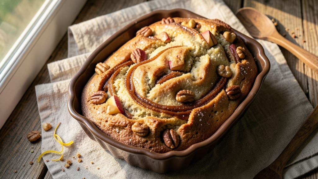 Apple Cinnamon Nut Bread Recipe: Warm Spiced Loaf With Buttery Crust