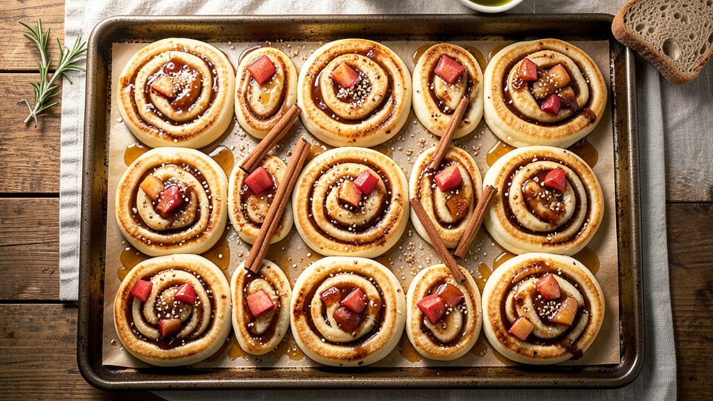 Apple Cinnamon Roll Sheet Pan Pancakes Recipe: Warm Spiced Apple Swirls in One-Pan Magic