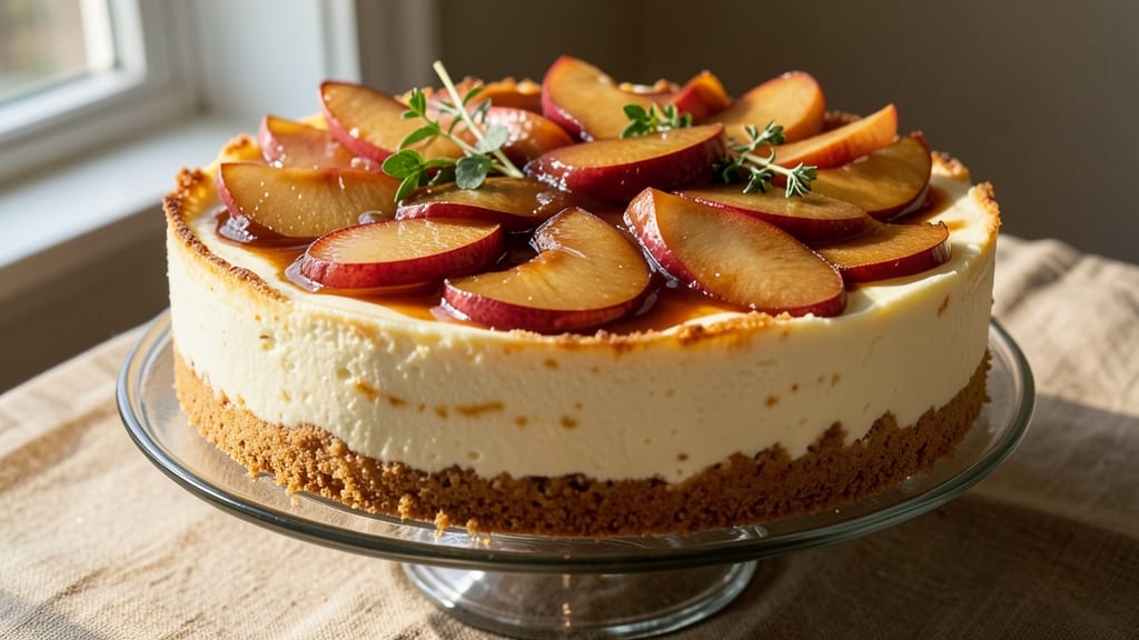 Apple Cheesecake Recipe UK: Spiced Fruit Filling and Buttery Crust Fusion
