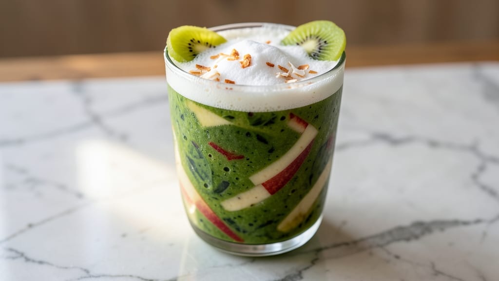 Apple and Greens Smoothie Recipe: Jamba Juice-Style Creaminess Without the Line