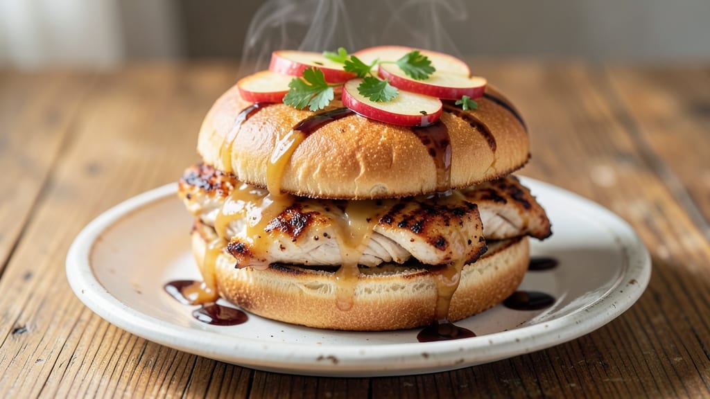Apple Chicken Sandwich Recipe: Crispy Bites With Apple-Caramelized Crunch