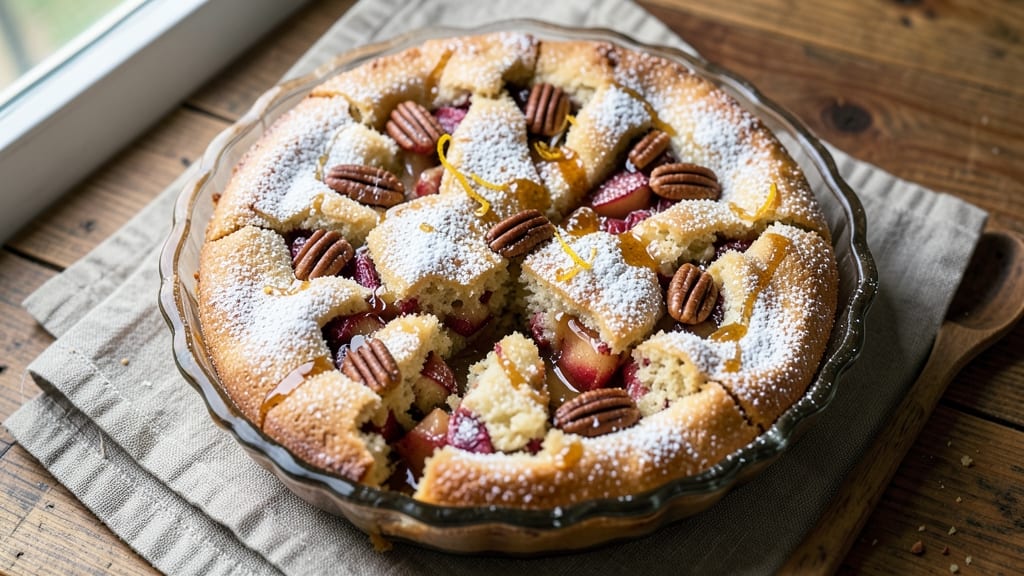 Apple Cake Recipe With Canned Apples: Spiced Streusel Crown Over Juicy Fruit Layers