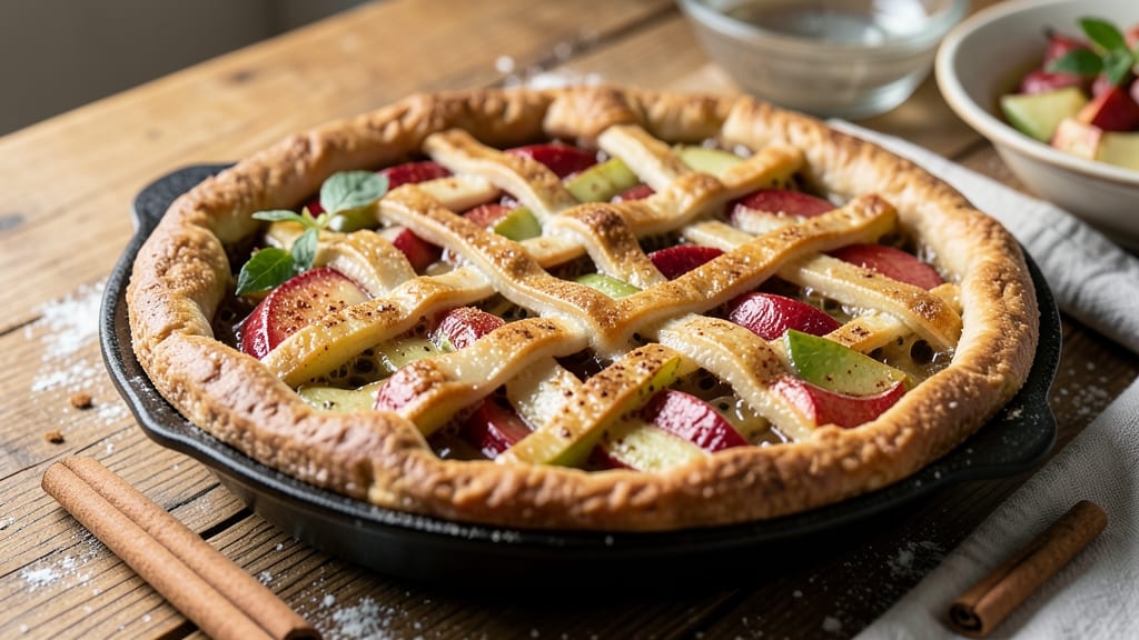 American Style Apple Pie Recipe: Lattice Crust Magic With Spiced Filling