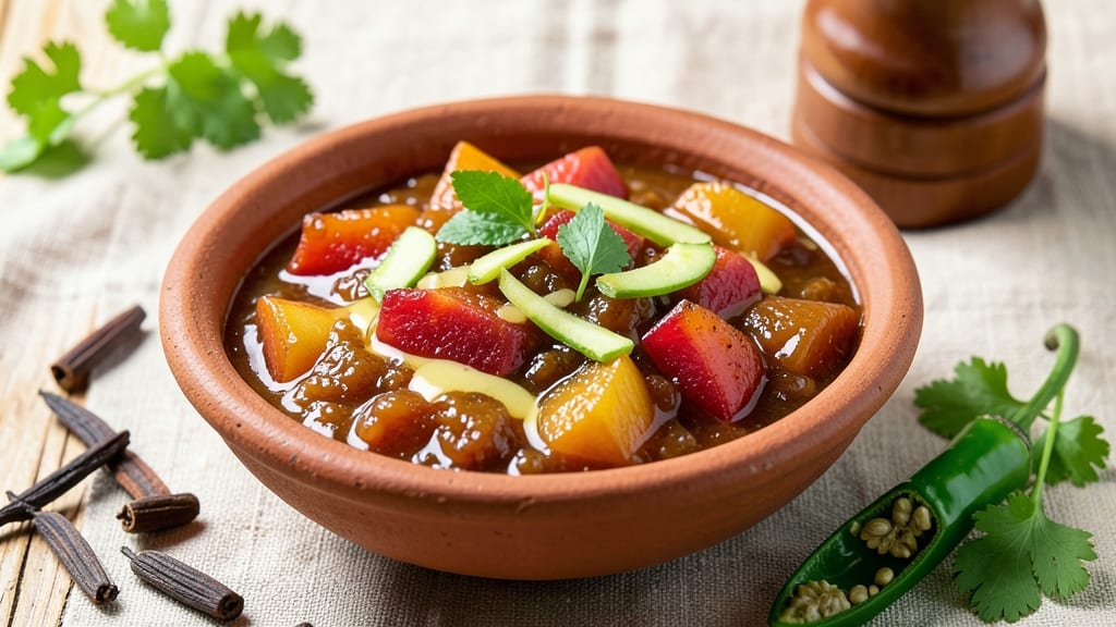 Apple Chutney Indian Style Recipe: Spiced Tamarind and Ginger Zing in Minutes