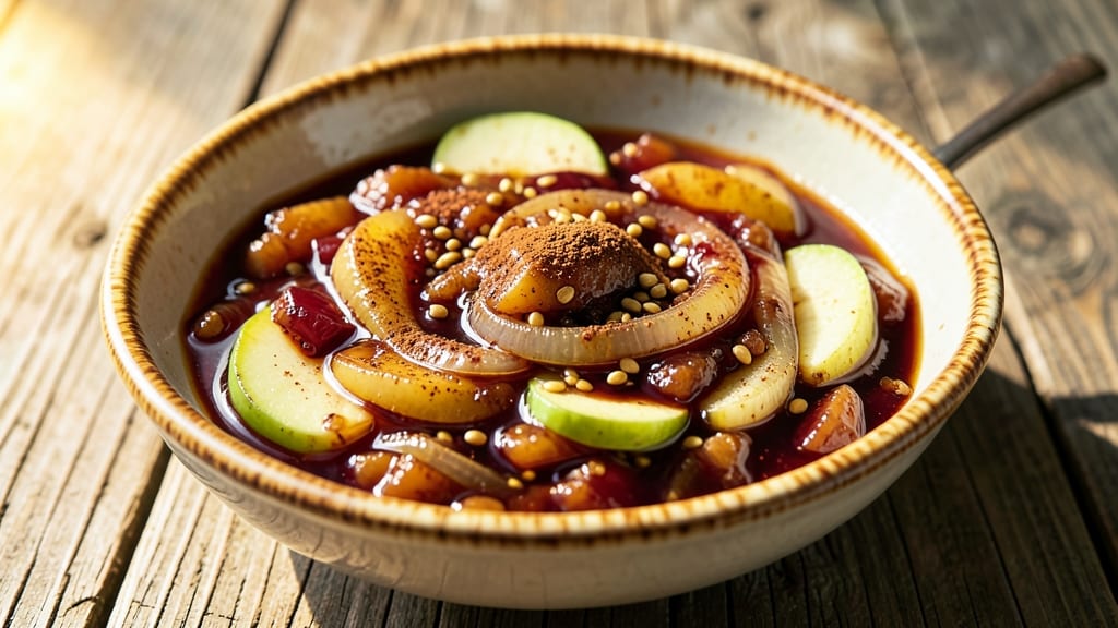 Apple Cider Chutney Recipe: Spiced Apple and Onion Jam for Holiday Cheese Boards
