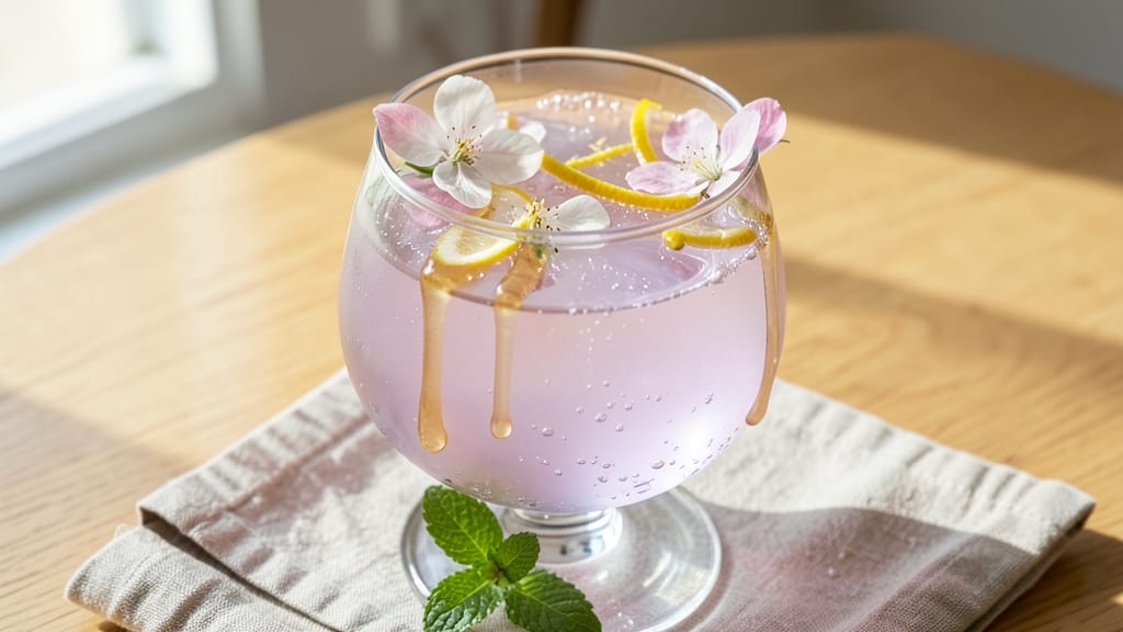Apple Blossom Drink Recipe: Floral-Fresh Sparkle With Honeyed Depth