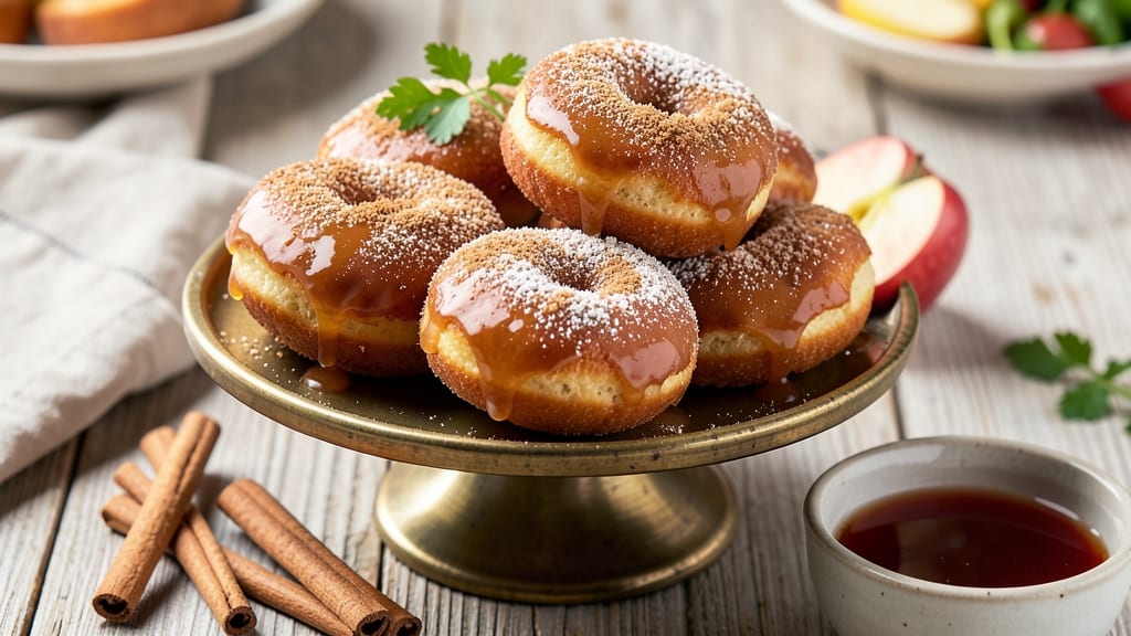 Apple Cider Cinnamon Donuts Recipe: Caramelized Spice Glaze That Sticks to Every Bite