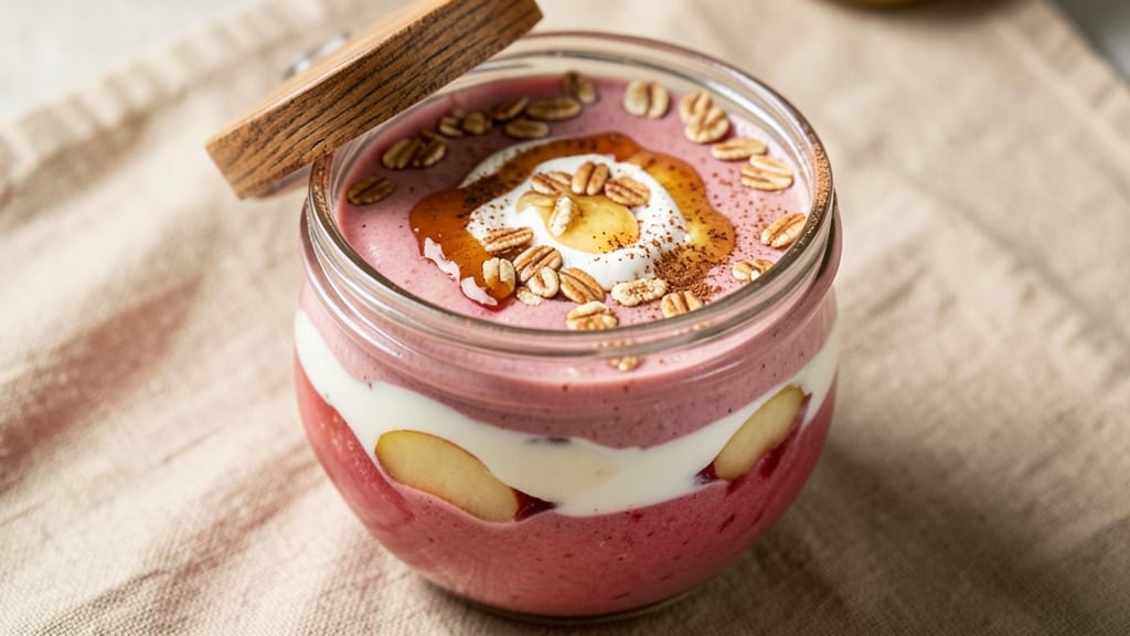 Apple Breakfast Smoothie Recipe: Warm Spiced Apple Pie Energy Boost
