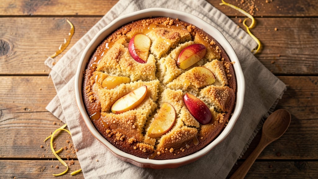 Apple Cake Recipe in Tube Pan: Spiced Apple Filling with Buttery Crust