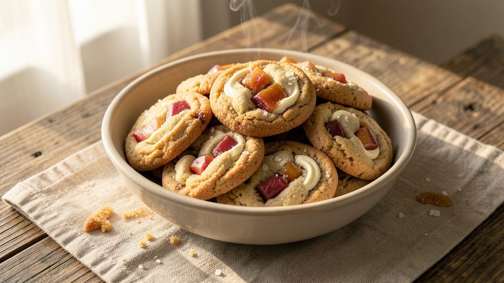 Apple Cheesecake Cookies Recipe: Apple-Caramel Swirls With Crumb Top Magic