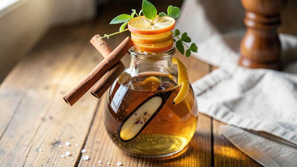 Apple Cinnamon Infused Vodka Recipe: Spiced Boozy Syrup for Cocktails and Desserts