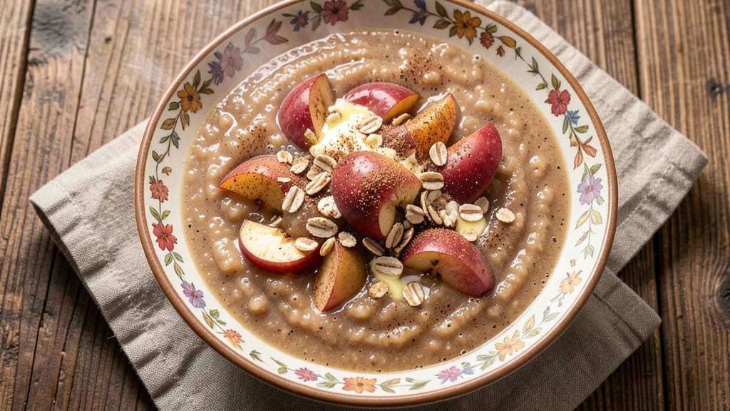 Apple And Potato Porridge 17th Century Recipe: Rustic Spice Harmony With Apples And Potatoes
