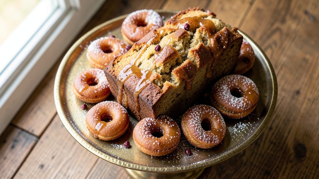 Apple Cider Doughnut Loaf Cake Recipe: Spiced Streusel Hugs Moist Apple Layers