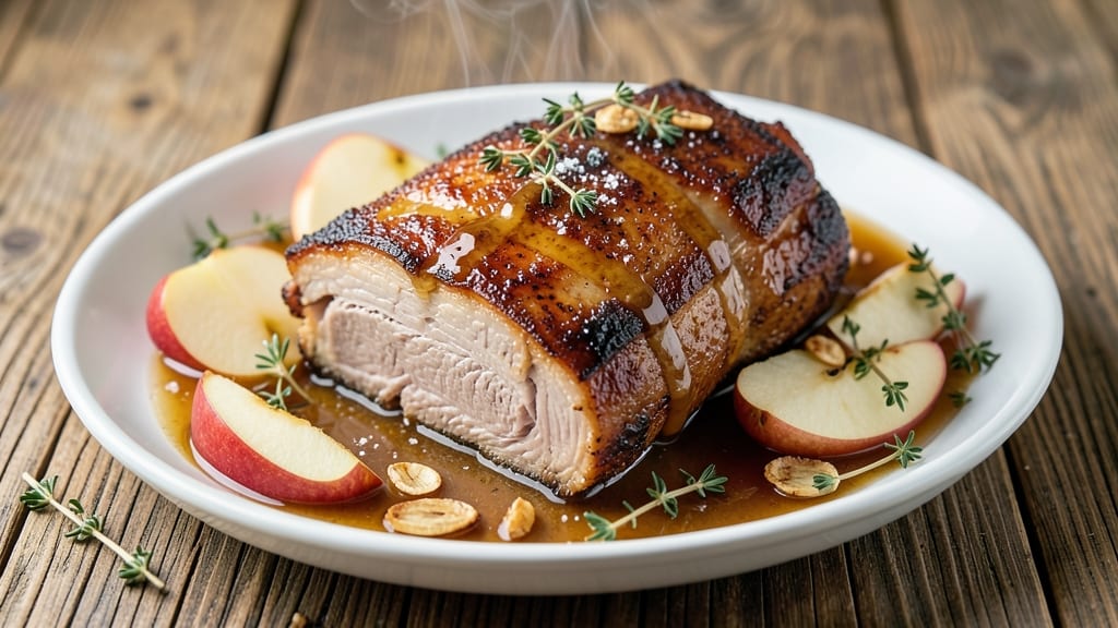 Apple Cider Pork Roast Slow Cooker Recipe: Spiced Apple Cider Braise for Fall-Apart Meat