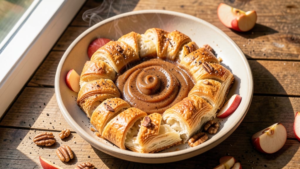 Apple Butter Pastry Recipe: Spiced Caramelized Crisp With Buttery Layers