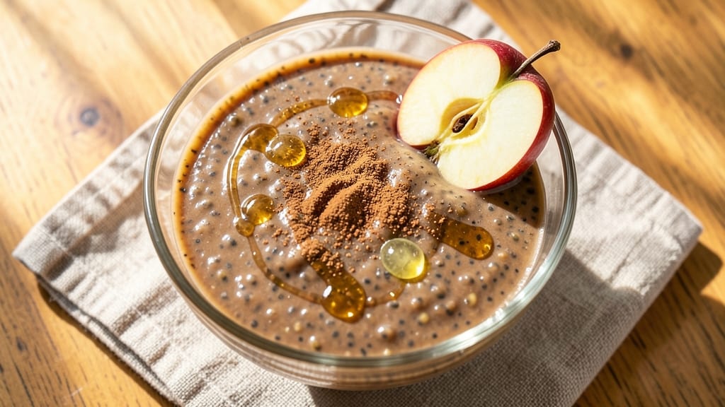 Apple Chia Seed Smoothie Recipe: Thickened Protein Boost With No Blender Struggle