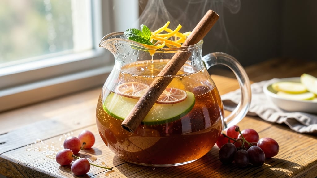 Apple and Grape Juice Recipe: Spiced Winter Elixir in 10 Minutes