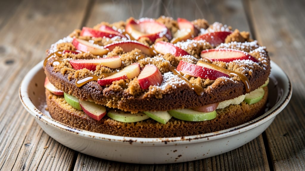 9x13 Apple Cake Recipe: Spiced Streusel Top With Moist Layers