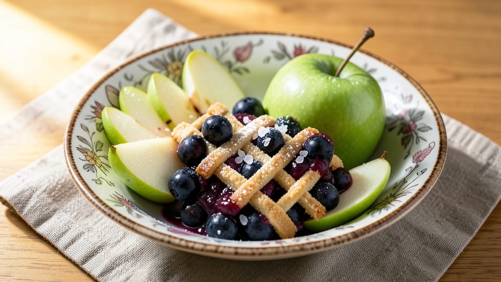 Apple Blueberry Dessert Recipe: Warm Spiced Streusel Hugs Juicy Fruit Filling