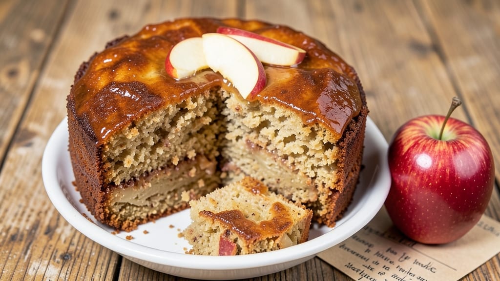 Apple Cake Recipe With Eating Apples: Buttery Streusel Hugs Warm Spiced Filling