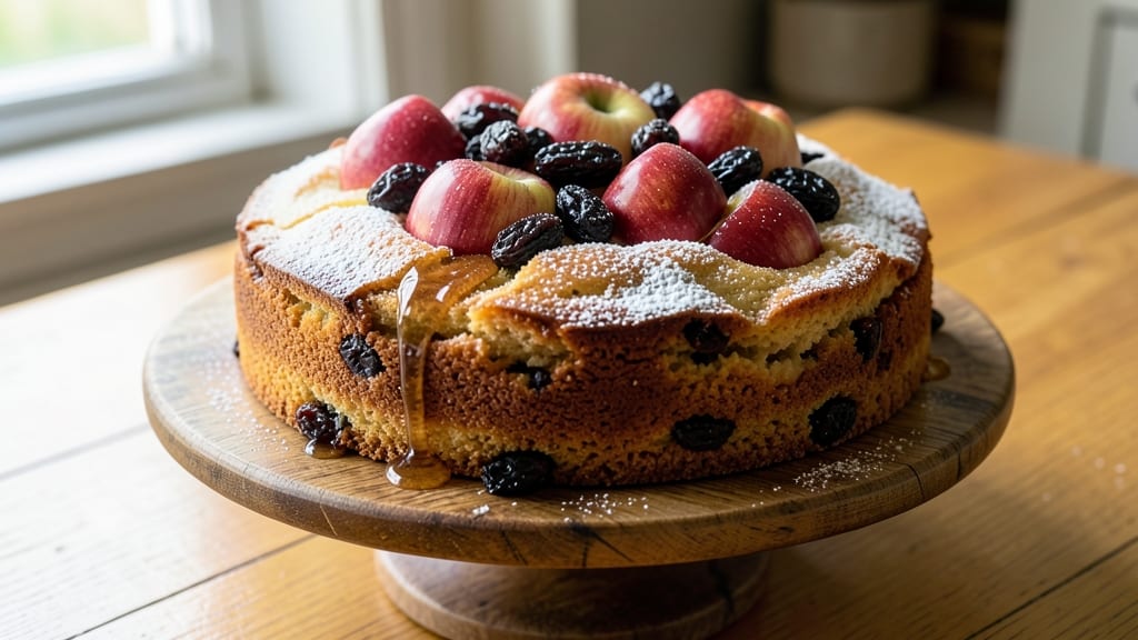 Apple and Raisin Cake Recipe UK: Warm Spiced Streusel Hugs Moist Layers