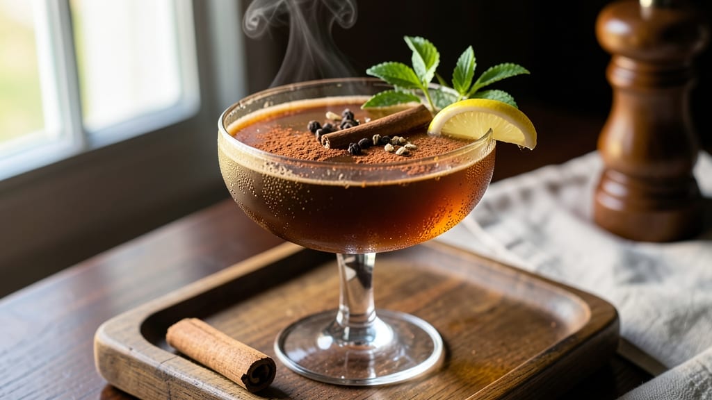 Apple Cider Cocktail Drink Recipe: Spiced Boozy Sipper With Autumnal Warmth