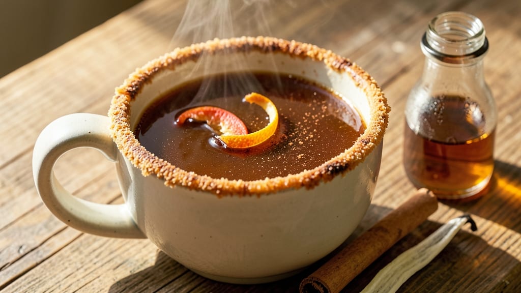 Apple Cider and Amaretto Recipe: Spiced Boozy Warmth in Every Sip