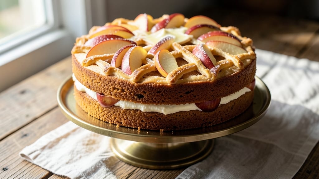 Apple Cake Recipe NZ: Golden Crust With Caramelized Apple Filling