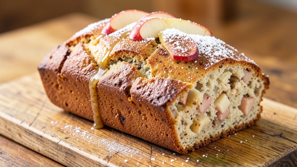 Apple Bread Recipe Using Applesauce: Moist Apple-Cinnamon Loaf Without Mixing Dry