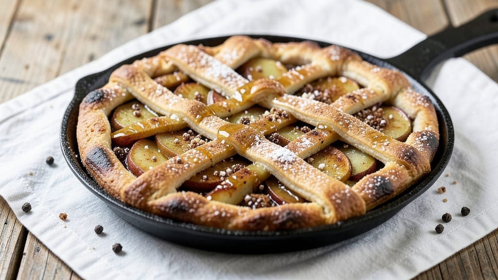 America's Test Kitchen Apple Pandowdy Recipe: Buttery Streusel Crown Over Warm Apple-Cinnamon Filling