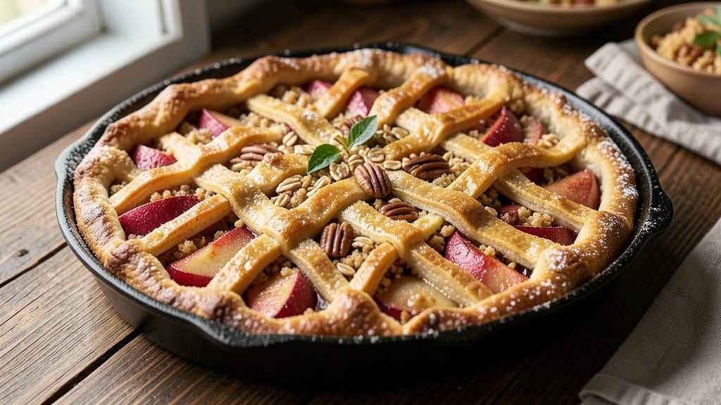 African American Apple Pie Recipe: Spiced Streusel Hugging Juicy Fruit Layers