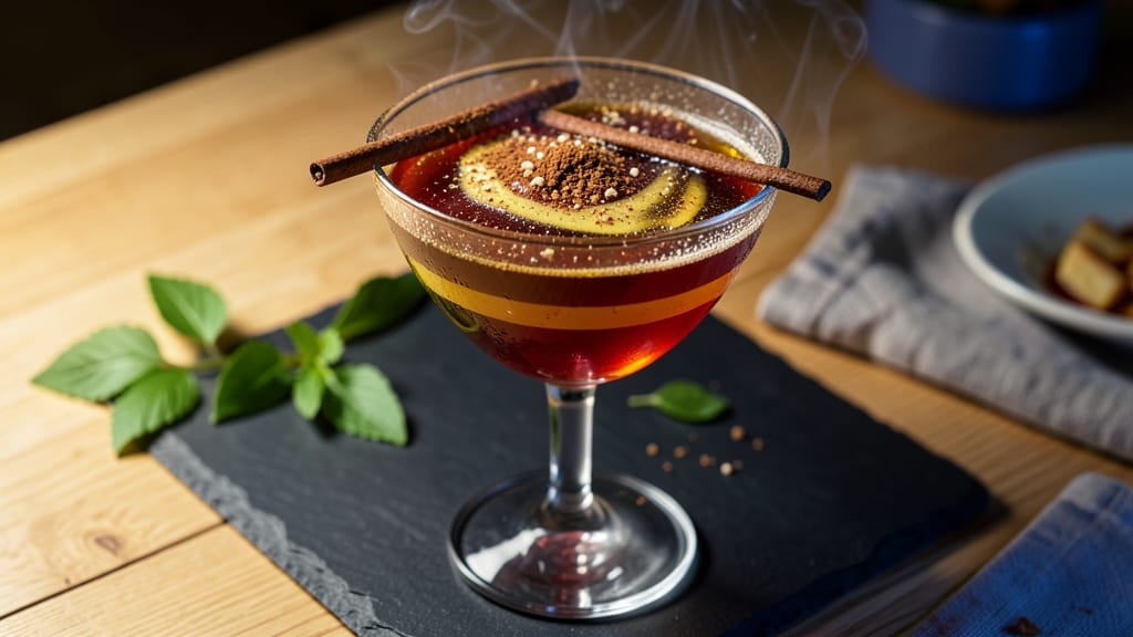 Apple Cider Martini Drink Recipe: Spiced Autumn Sipper With Vanilla Bean Twist