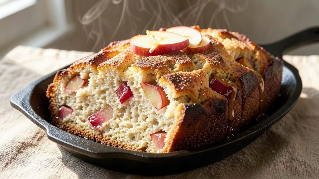Apple Annie's Apple Bread Recipe: Buttery Streusel Hugs Tart Apple Filling