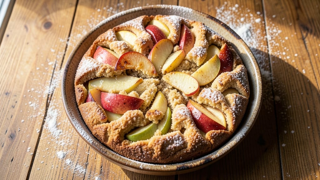 Apple Crinkle Cake Recipe: Warm Spiced Streusel Hugs Juicy Apple Layers