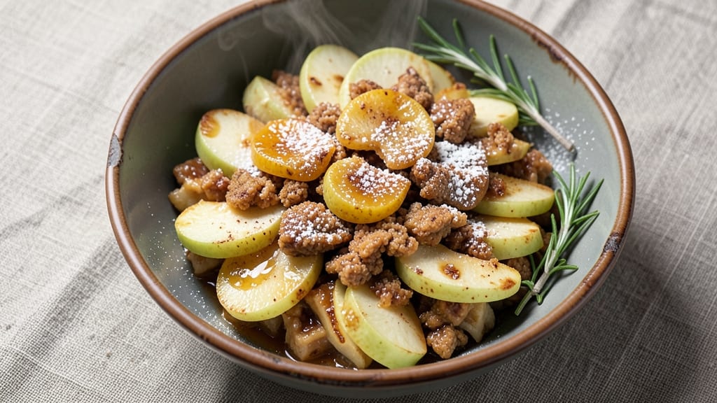 Amy Traverso's Apple Crisp Recipe: Buttery Oat Streusel Over Warm Spiced Filling