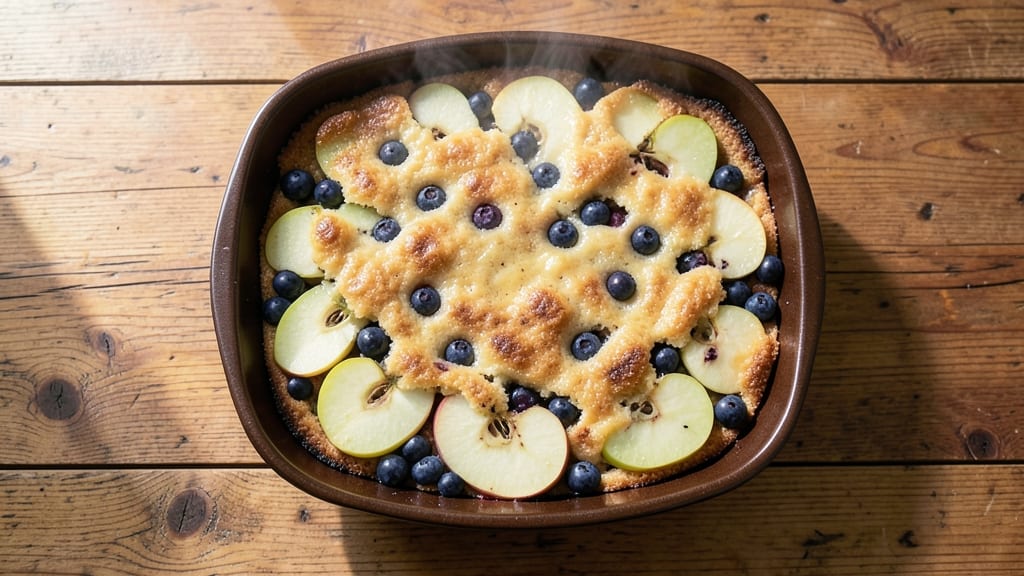 Apple Blueberry Dump Cake Recipe: Warm Spiced Fruit With Buttery Crust Magic