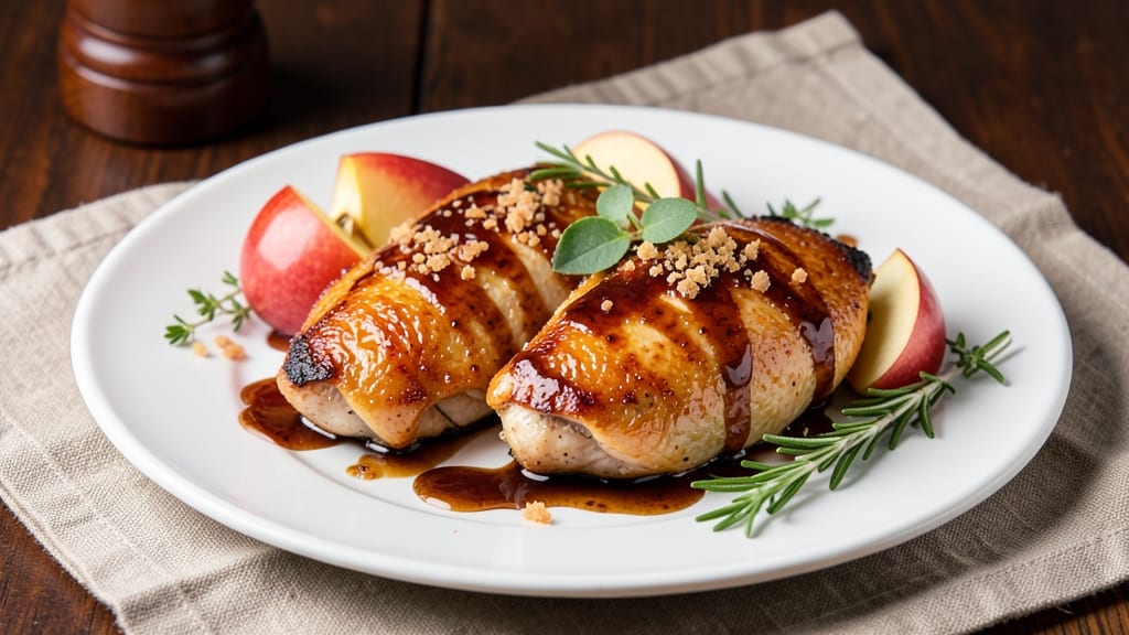 Apple Balsamic Chicken Recipe: Caramelized Glaze That Sticks to Every Bite