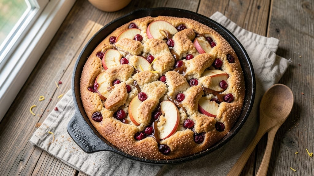 Apple Cranberry Coffee Cake Recipe: Buttery Streusel Hugs Warm Spiced Filling
