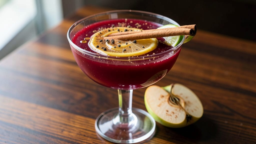 Apple Cosmo Recipe: Boozy Apple Cider Cocktail With Spiced Twist