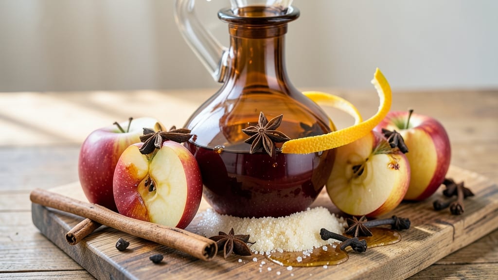 Apple Alcohol Recipe: Spiced Cider Simmered With Warm Baking Spices
