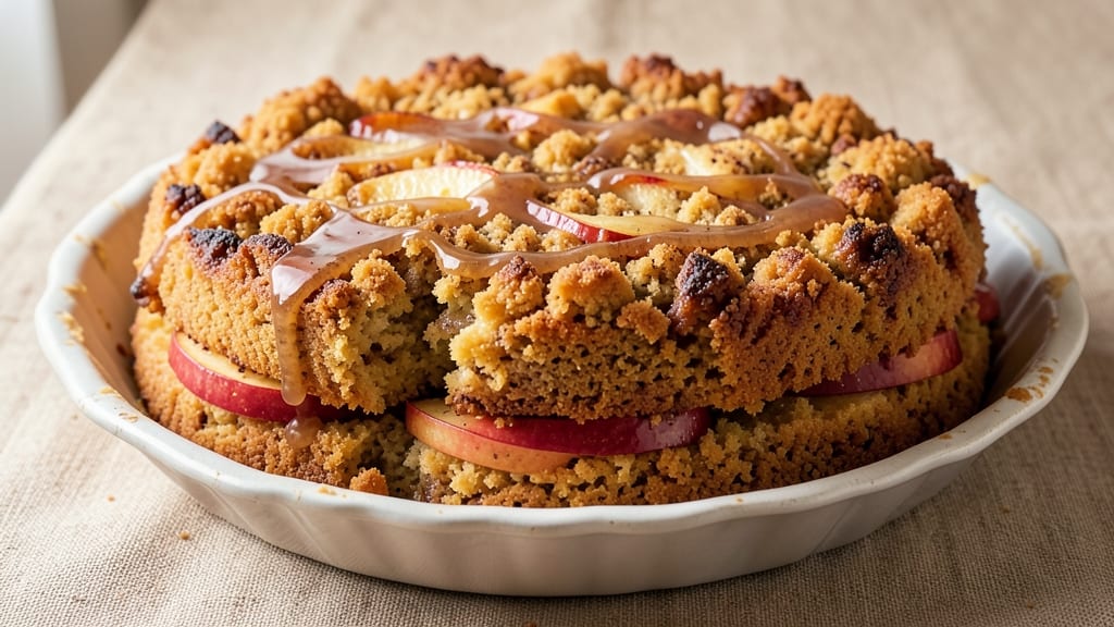 Apple Cider Crumb Cake Recipe: Spiced Streusel Crown Over Warm Apple Filling
