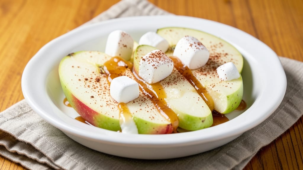Apple and Gelatin Marshmallow Recipe: Crunchy Streusel Hugs Juicy Fruit Layers
