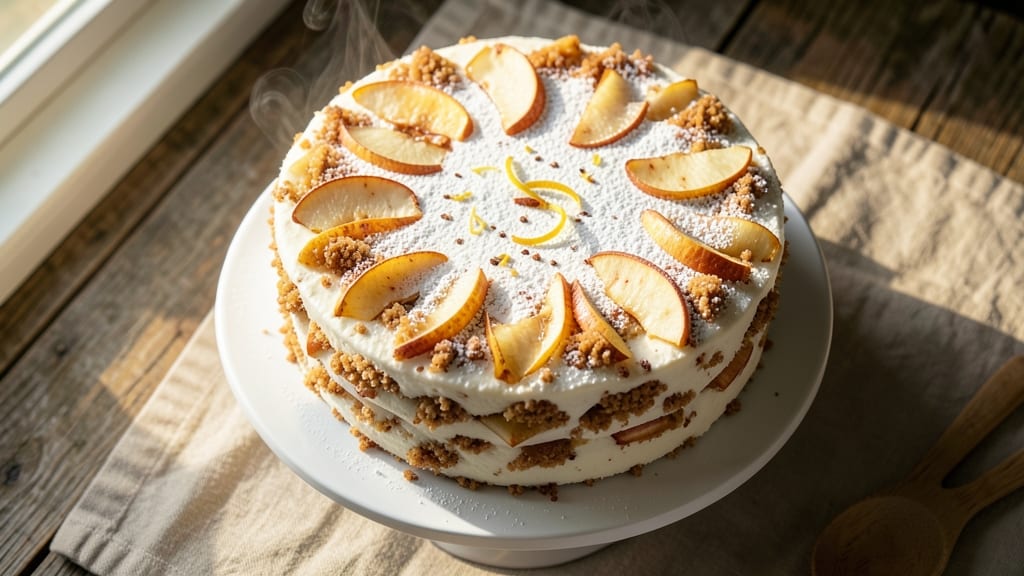 Apple Cinnamon White Cake Recipe: Warm Spice Swirls With Moist Layers
