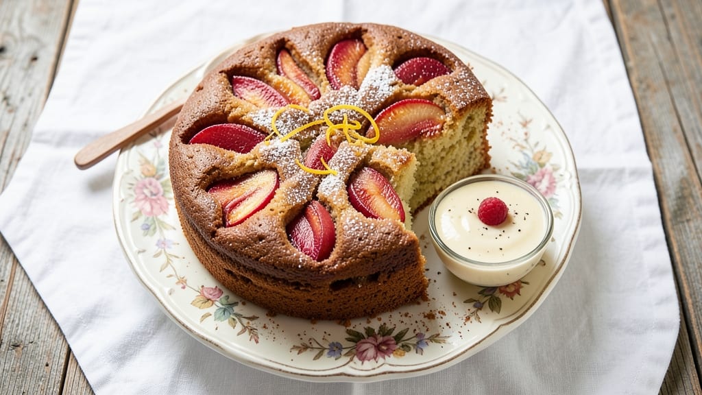 Apple Cake With Vanilla Pudding Recipe: Layered Warmth and Cool Creaminess