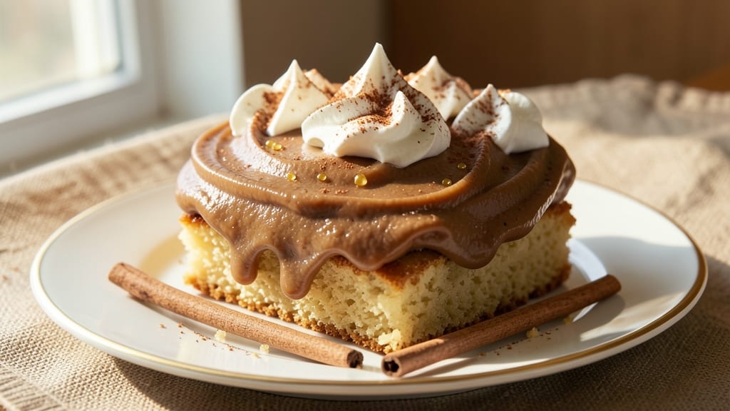 Apple Butter Frosting Recipe: Spiced Apple Swirls Over Cake Layers