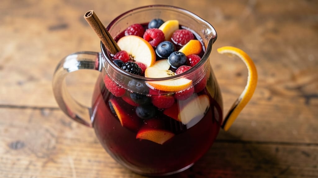 Apple Berry Sangria Recipe: Fruity Refreshment With Bold Spice Infusion
