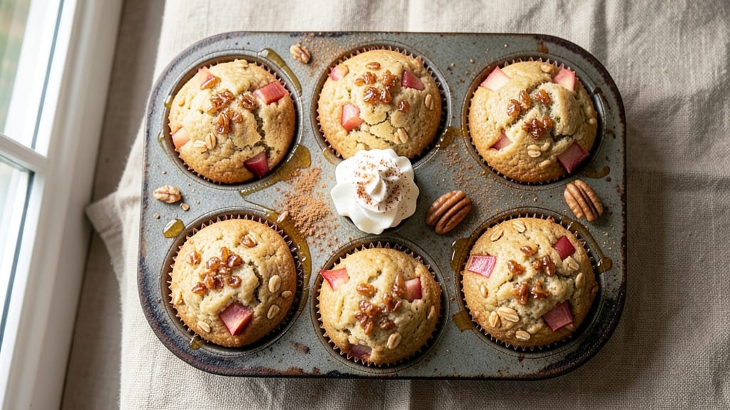 Apple Cinnamon Oat Muffins Recipe: Warm Spiced Bites With Apple-Caramel Swirl